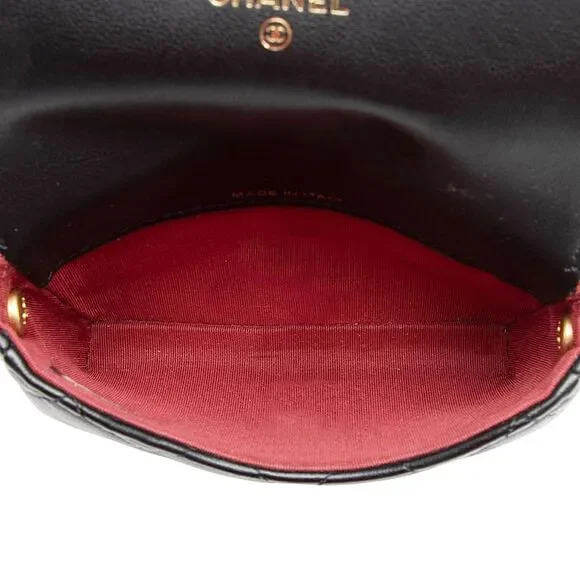 Chanel Lambskin About Pearls Chain Mini Bag